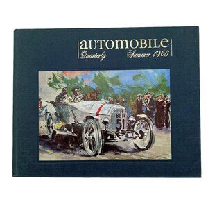 Vtg 1963 Automobile Quarterly Vol. 2  Book 2 with Poster Inserts Summer